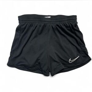 Nike Women's Black Sports Shorts with built in undershorts